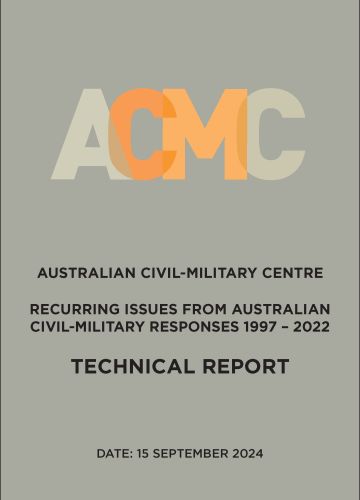 ACMC Recurring Issues from Australian Civil-Military Responses 1997 - 2022 Technical Report