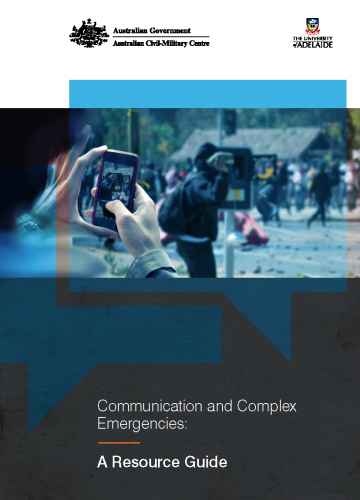 Communication and Complex Emergencies A Resource Guide_cover image