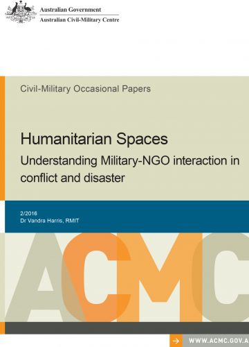 Humanitarian Spaces: Understanding Military-NGO Interaction in Conflict and Disaster_cover image