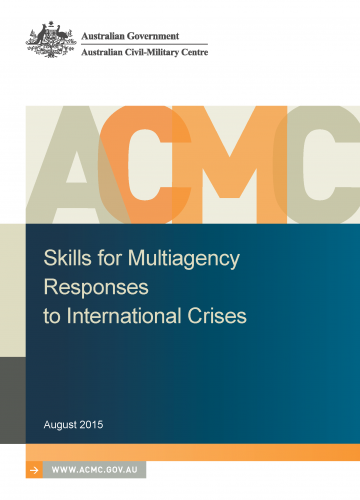 Skills for Multiagency Responses to International Crises