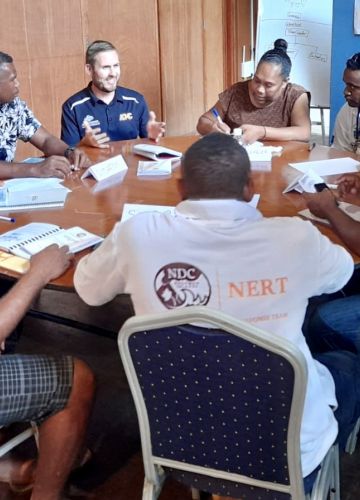 Support to Solomon Islands NERT Induction Course