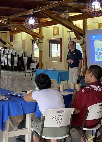 ACMC supports disaster preparedness in Tuvalu