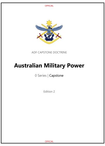 ADF Capstone Doctrine - Australian Military Power